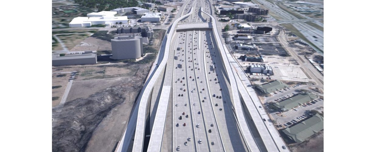 LBJ Expressway digital rendering